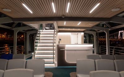 LEGENDa Passenger Boat Interior Design